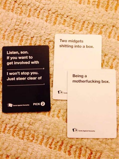 most offensive cards against humanity.